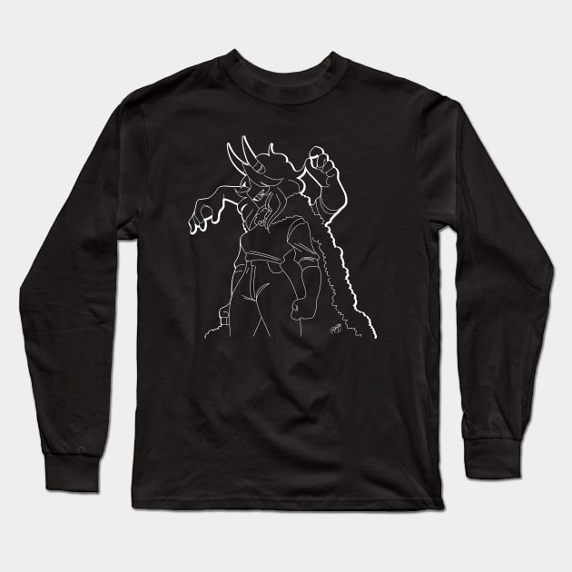 Seven Cardinal Sins: Greed – Ghost Variant Long Sleeve T-Shirt by dcescott